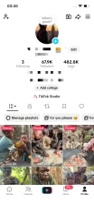 Instanly Delivery/ Monetized 67K Real Followers+480K Real Likes Account/ Creator Rewards Program Activated/ Full Access