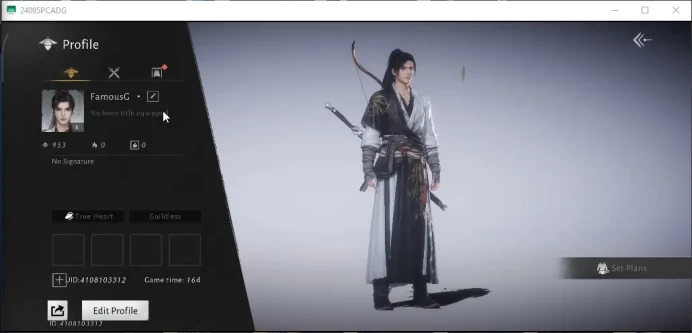 GLOBAL|Starter Lv 5|1 HC Unused|3671 GS|Master Deceiver,Swaying Lotus,First Step|Male MC|Log Netease|Check SS|WWM1410