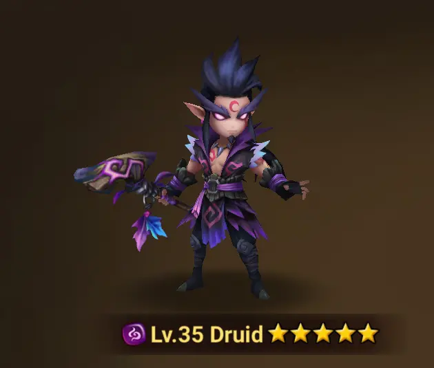 Europe | Dark Druid | L&D Scroll*92~103 | (11+12 )Year Special Scroll*620~670 | All - Attribute Scrolls*0~6 |EIGV0007