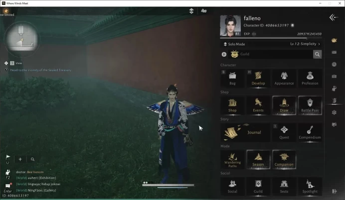 Asia |Select ON 1 Harmonic Core|MC Male|Lv.81|18921 Power|Bamboocut-Kite|35K Regional Currency|1K Eco Jade|Check SS WWM219B