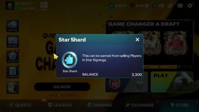 Best Starter FC Mobile With 112K Gems 3,3K Shard 4,5K RUP 11 Draft|TWG(Ferran Torres,Pineda,Etc),Champion & Other|Log EA|FCM868