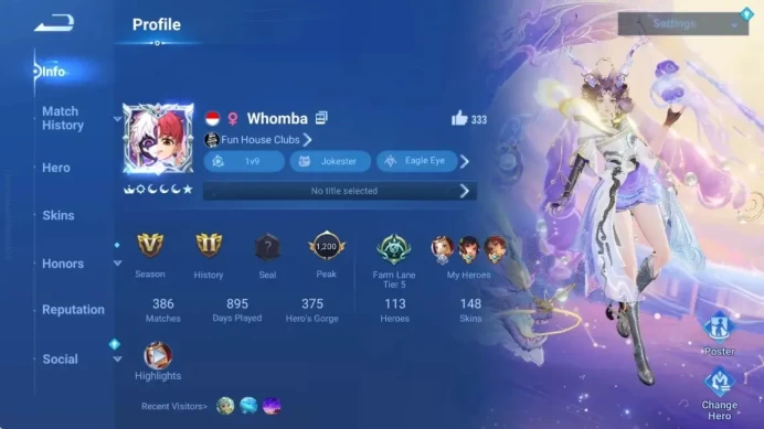 Global|113H 148S|3 LNY24:[Lady Sun,Angela,Da Qiao]|4 Legend:[Wukong,Dian Wei,Consort Yu,Ying]|Check SS HOK745B