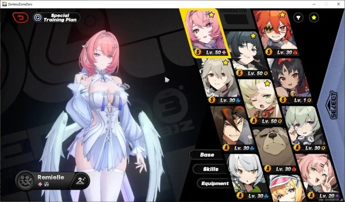 Asia|S2 CH1|IK 42|2 Limited| (Remielle,Jane Doe)+Sign +3 Standard Character (Rina,Nekomata,Koleda)|MC Belle|Take Mail|ZZZ3538