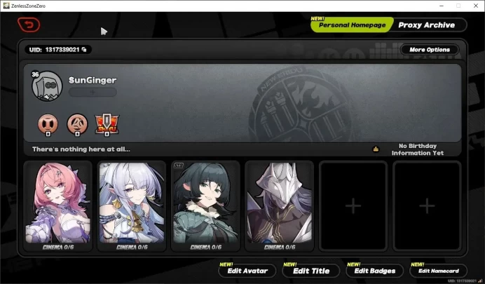 Asia|IK 36|4 Limit|Remielle PremTeam + 2K PolyC|(Velina,Remielle,Jane,Pyrois)+Sign|Mc Wise|ALL UNSET|Log Hoyo|Take Mail|ZZZ113B