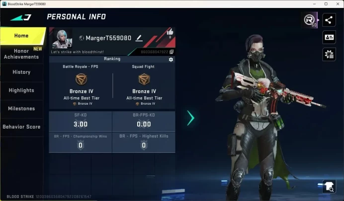 ASIA|Ultra Melee:Talon Knife-Sanctum|1 Collab Gun [AOT]|1 Legendary Gun|1 Name-Changing Card|Check SS BS3076B