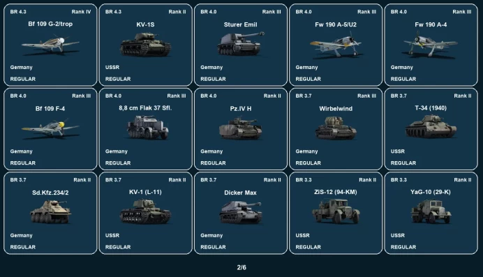 [STEAM] RANK 5 | SPz BMP-1 | Leopard I | Marder A1- | M48A2 C | Tiger II (P) | Tiger II (H) | leKPz M41