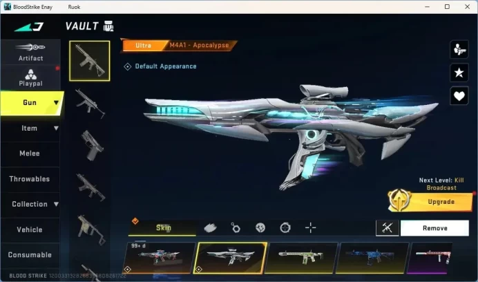 ASIA | 1 Evo Gun: FAL|1 Eternal Gun|3 Collab Guns|2 Limited Gun|9 Ultra Gun|5 Ultra Striker|Check SS BS3079B