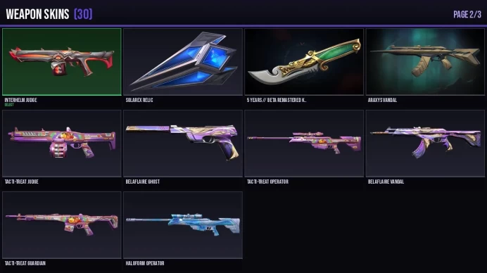 NA 30 Skins + 13 Agents Araxys Vandal / Solarex Relic / 5 Years // Beta Remastered Knife Full Access