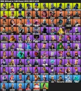 [PC] | 106 Skins | 1050 V-Bucks | Floss | Sparkle Specialist | Royale Knight | Blue Squire | Omega | Lara Croft | Warpai