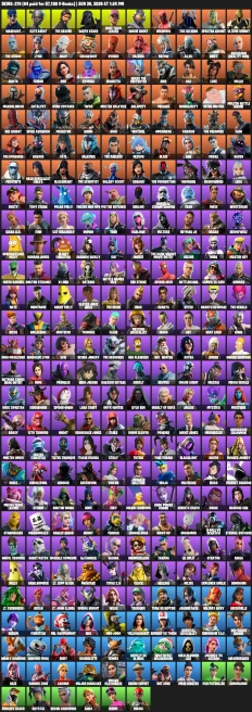 [PSN/XBOX] | 276 Skins | Merry Mint Axe | Take The L | The Reaper | Elite Agent | Lara Croft | Warpaint | Gear Specialis