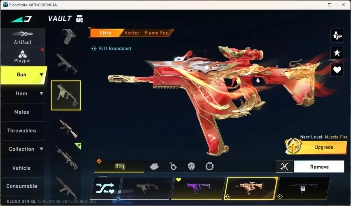 ASIA | 1 Eternal Gun: Kala-Whisper Lv.2|6 Ultra Guns|2 Ultra Striker|1 Ultra Sedan|Check SS BS3084B
