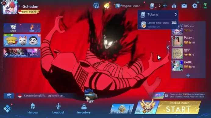 Hero 113 Skin 289|Collab JJK Nobara,Bleach Ichigo,DC Conan|Flawless Li Bai|Mythic Lady Sun|4 Blessed|11 Legend|Infinite|HOK2098