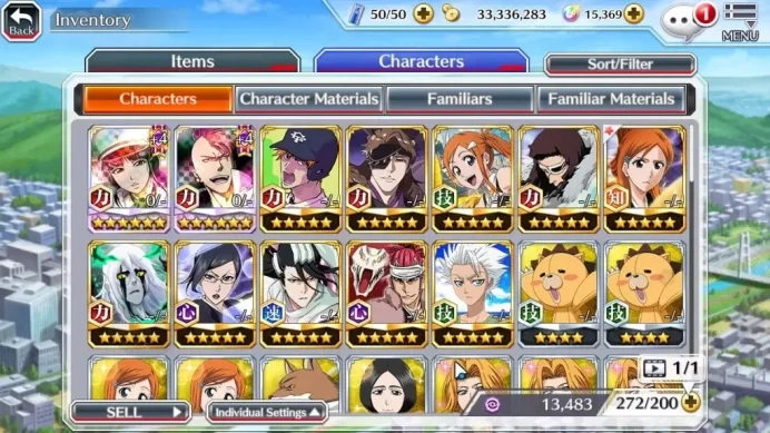 GLOBAL|15K Orbs|TYBW24 Bazz-B,Christmas24 Nemu,Dream Team Ichigo,SpiritSoc Aizen,FutureSoc Orihime,Etc|CE ON|Klab ID|BBS2922