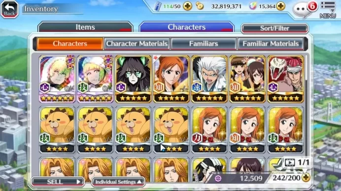 GLOBAL|15K Orbs|11th Ulquiora,Lv 200 Christmas 2024 Gremmy,Liltoto,Etc|CE ON|Klab ID|BBS2916