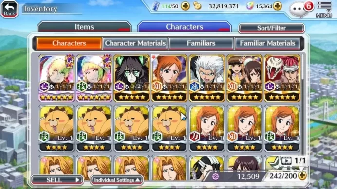 GLOBAL|15K Orbs|11th Ulquiora,Lv 200 Christmas 2024 Gremmy,Liltoto,Etc|CE ON|Klab ID|BBS2916