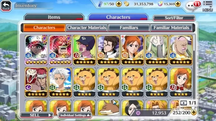 GLOBAL|15K Orbs|DreamT Ichigo,Thousand Year Blood War 2024 Bambieta,Masculine,Etc|CE ON|Klab ID|BBS2915