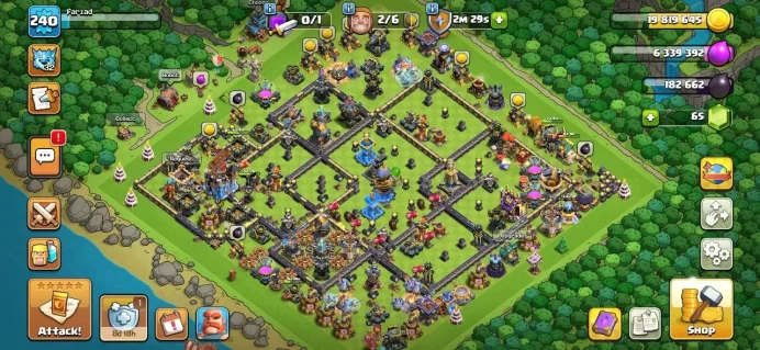 TH 18 Almost Max, 13 Equipment Epic, Defense Max, Wall Max, 16 Hero Skin, Builder Hall Max, Lifetime Warranty