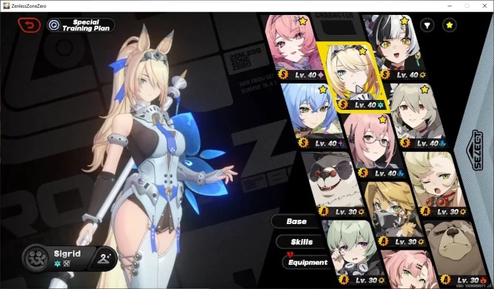 NA|IK 49|S1 Ch5|5 Limited (Sigrid,Remielle,Dialyn,Yanagi,Lucia+Sign)+1 STD Rina|3S BangBo|All Unset|MC Belle|Take Mail|ZZZ3495