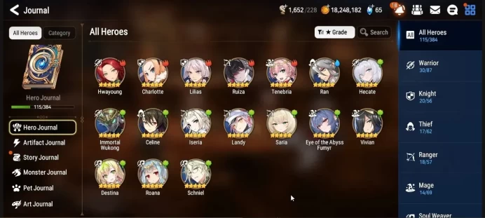GLOBAL UnVerif|NewEra|4 ML (E Ilynav,NC Landy,S Sez,F Cecilia) EoA Fumyr,Hecate,Saria,Celine Etc|71K Stigma|PoH On|ES6477