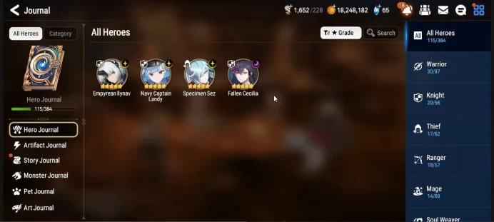 GLOBAL UnVerif|NewEra|4 ML (E Ilynav,NC Landy,S Sez,F Cecilia) EoA Fumyr,Hecate,Saria,Celine Etc|71K Stigma|PoH On|ES6477