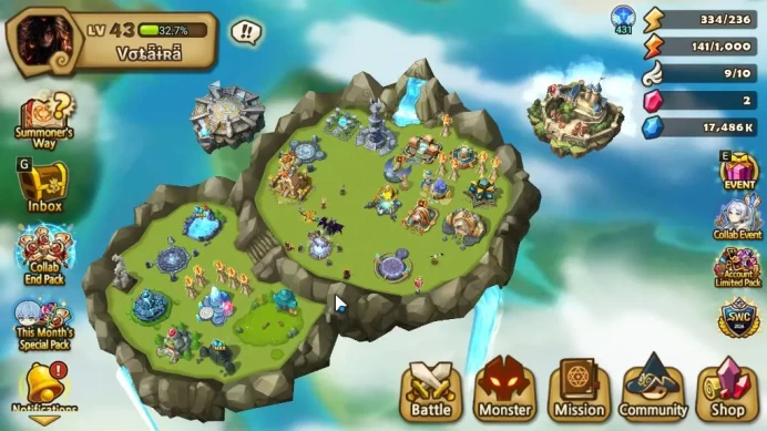 ASIA Lv 43 | 1 LD [Zerattu] | 10 Total NB5 [Riley,Teshar,Nora,Etc]+30 6*Monster|2 ISland|Take Mail|Hive|SWR1488