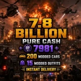 Xbox Series X/S ◆ 7.8 Billion Pure Cash ◆ RP 7981 ◆ 200 Modded Cars ◆ 15 Modded Outfits ◆ Instant Delivery ◆ GCLD1623