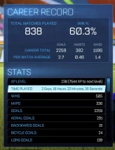 RL1033 // ACCOUNT WITH (EPIC) 238 LvL Email Changeable 29-Cars 73-Wheels Dieci TW Octane TW Zomba TW