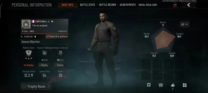 MOBILE |Lvl 30|SV 12,2M|CV 10M|OF AKM, TB M4A1, BV AEK, BV ACE31, BV T79|CN ON|Log Infinite|Check SS|(AB3760)