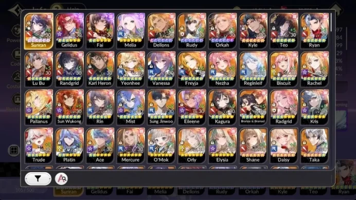 Global |3 EX7(GelidusTC3,Melia,FaiTC2)|41 TC6(Sunran,Rudy,Orkah,Dellons,Kyle,Teo,Etc.)|25K Ruby|BLESPERM|Netmarble| 7KR084B