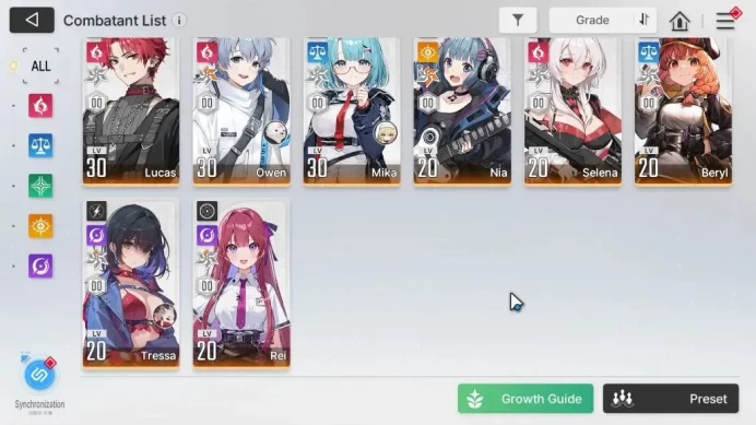 GLOBAL Lv 30|5 SSR|Arabella,Fei,KayronM1,Veronica,Renoa|+9 SR|AmirM3,OwenM3,Lucas,NiaM4,Mika,Selena,Beryl,etc|Log Stove|CZN2176