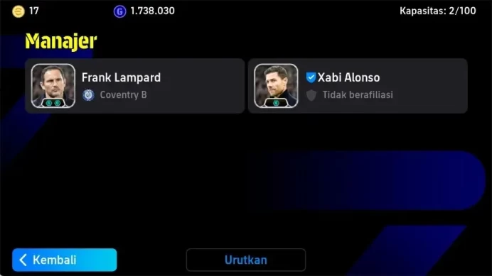 Mobile|PW 3173|Gennaro Gattuso Epic,Mark Van Bommel Epic,Sergio Aguero Epic,Pep Guardiola Epic|2026|Check SS EFB3051B