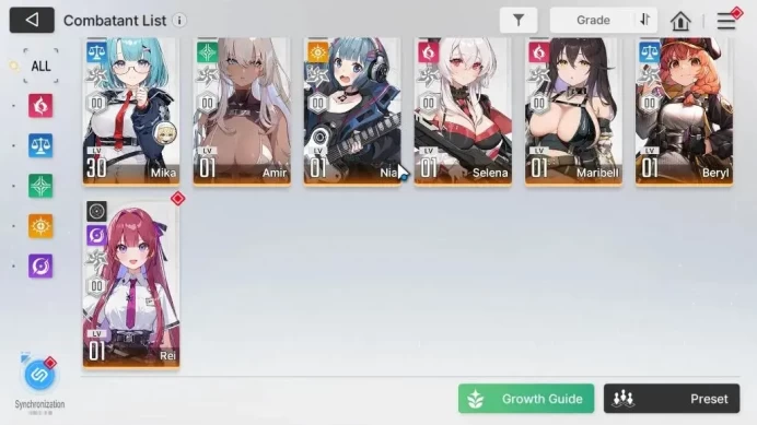 GLOBAL Lv 38| 4 SSR [Arabella,Hilde,Rita,Luke]+9SR [Owen,Tressa,Mika,Amir,Nia,Selena,Maribell,Beryl,Rei]|Log Stove (CZN2119)