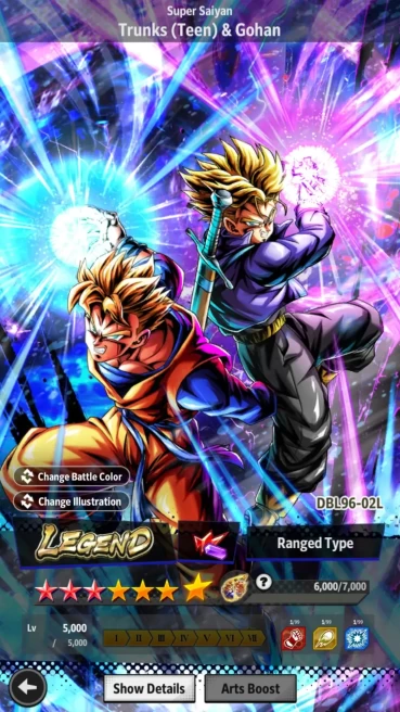 Android |Lvl 40|20M Total Power|1.8K CC|1 LR|1 UL|LR SS Goku|UL SS Trunks & Gohan| Check SS DBL1088B