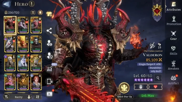 Global 50xx|Power 1.7m|4 Lord: Valderon,Aracha,Torodor,Morrigan|17 Legend:Wukong,Hex,Vlad Draculea|Nightmare IV|Check SS WOR059B