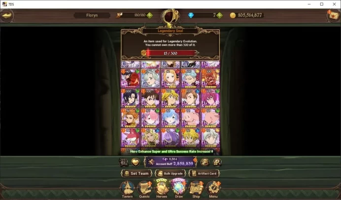 GLOBAL|2,8M CC|4 LR,7 UR+Full Collab Re Zero|Subabea,Reinhard,LMeli,Elizabeth3/6,Meresca2/6,GW Elaine,DKM,Etc|CodeOnly|SDS5121