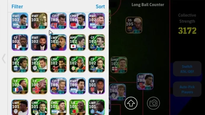 Android|21 Epic Pavel Nedved,Lamine Yamal,Dimitar Berbatov,Sergio Aguero,Frank Rijkaard,Dirk Kuyt,Kaka|15ShowTime|PES2027|EF3394