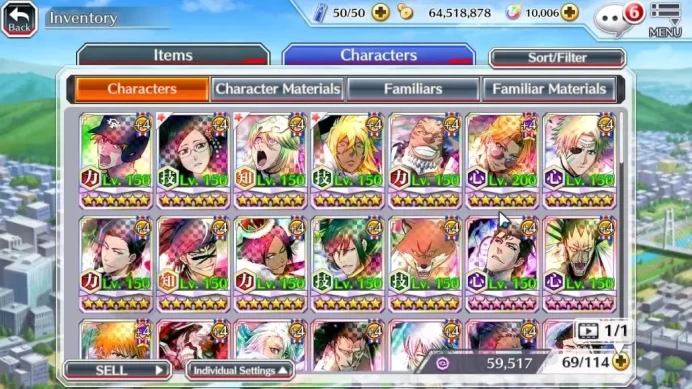 GLOBAL|10k Orb|Fresh All Story|Dream Team Ichigo,JapPar Nanao,HidenVer WonderWeis,Unleshed Halibel,etc|Klab ID|BBS2928