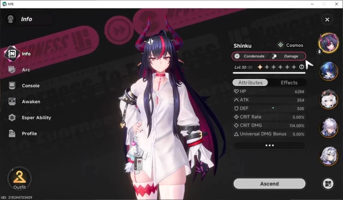 GLOBAL SEA|HL 26|TL 11|7 S-Class 1 Limit[Shinku]-Hathor,Sakiri,Baicang,Dafodil,Etc|Tomato Duo|MC Female|Take Mail|NTE1808