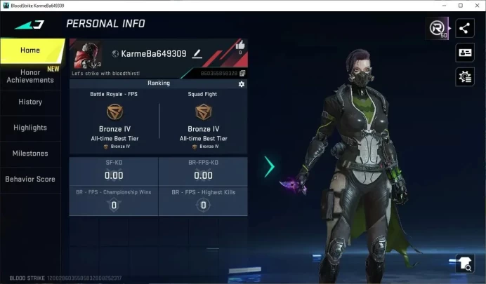 ASIA|Starter account|1 ULTRA Melee: Butterfly Knife - Starfall|2 LEGENDARY Chests|1 Striker Selection|LogNetEase(BS732Z)
