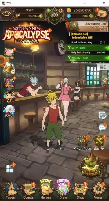 Global|6.19M CC|206 Dia|6LR+15UR(NeMeliodas4/6,Subaru2/6,Meresca2/6 Etc.)|Collab Re:Zero,Gachia|Check SS|CodeOnly(SDS821Z)
