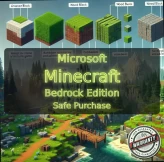 MINECRAFT | Microsoft | Bedrock Edition | Hypixel NO BAN | Data Change | Quick Delivery #LOT-142673