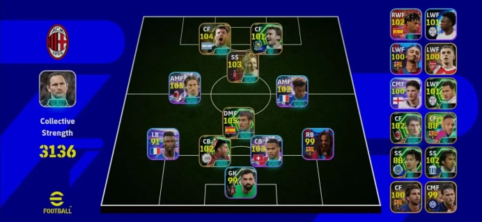 Mobile|PW 3136|Legend(Dirk Kuyt)|Epic(Pep Guardiola,Aguero,Massaro,Etc.)|Showtime(Modric,Akanji,Doue,Etc)|2026|Check SS EFB858Z