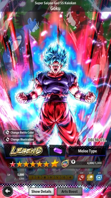 Android|Lvl160|57M Total Power|1.1K CC|2 LR|1 UL|LR SSGSS Kaioken Goku,Android #17 & Golden Frieza|UL SS Goku| CheckSS DBL1094B