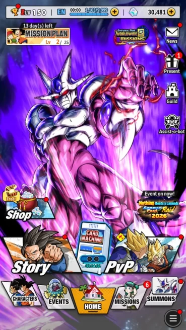 Android | Lvl 150 | 7M Total Power | 30K CC | 1 UL | UL Final Form Cooler| Check SS DBL1095B
