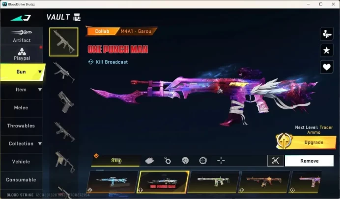 ASIA |Eternal: Desert Eagle, AUG - Requiem Lv.3|2 Collab Gun|Ultra Melee:Butterflyknife-Synthwave|5 Ultra Gun||Check SS BS3099B