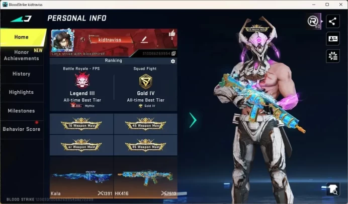 ASIA | 2 Eternal: MP7-Tidesong Lv2|2 Collab Guns|Ultra Melee: The Iron-|13 Ultra Guns|15 Ultra Striker|Check SS BS3103B