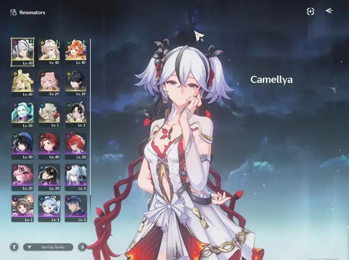 SEA |UL 29|4 Limited| ( Lynae, Sigrika, Camellya, Rebecca ) + 4 Std Char|Rate ON|DB Lvl 6|Male MC|Log Kuro|Check SS|(WW4056)