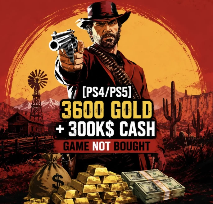 [PS4/PS5] 3600 GOLD + 300K$ CASH | GAME NOT BOUGHT