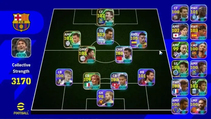 Android|7 Epic Paolo Maldini,Frank Rijkaard,Raul,Eden Hazard,O Shinji,Ribery,Andriy|ShowTime James Rodriguez,Etc|PES2027|EF3405