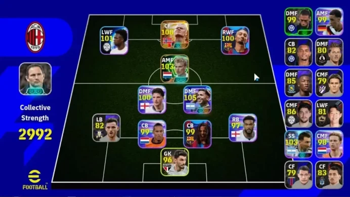 Android|Big Time Erling Haaland 5 Jul'26|Show Time Enzo Fernandez,Lionel Messi|Epic Dennis Bergkamp|PES2027|Take Mail(EF3403)